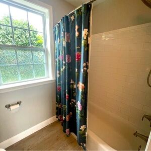 Brand new cotton sateen shower curtain from the company store